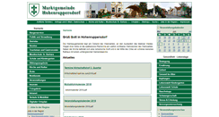 Desktop Screenshot of hohenruppersdorf.gv.at