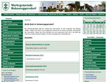 Tablet Screenshot of hohenruppersdorf.gv.at